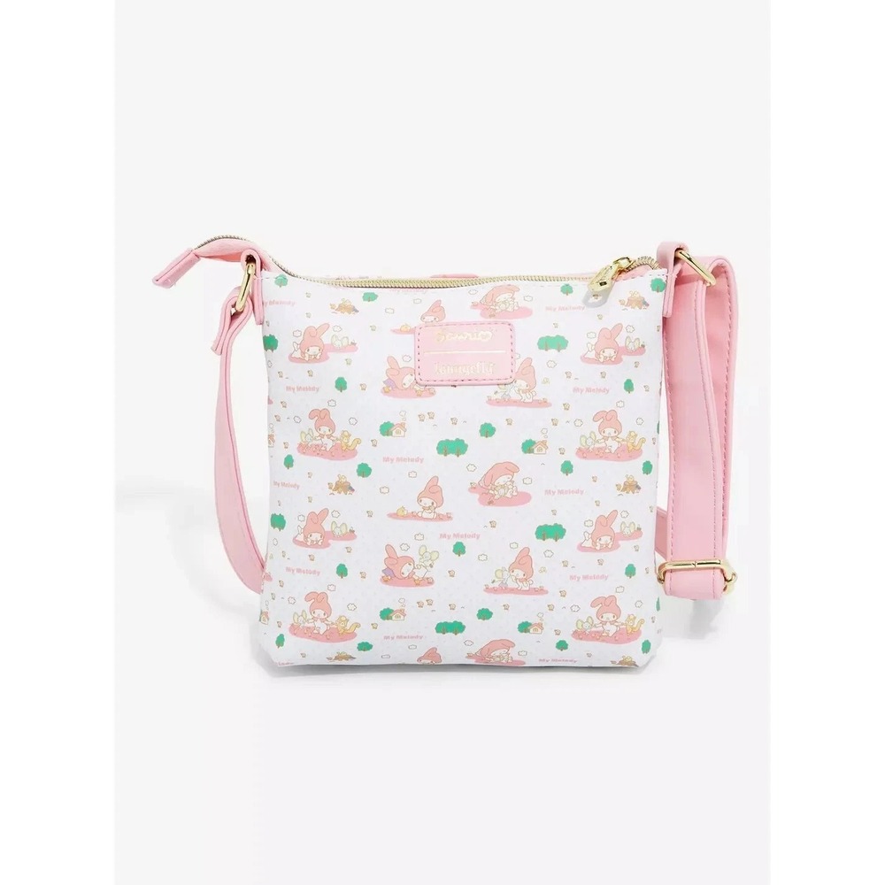 Loungefly Sanrio My Melody Allover Print Crossbody Bag Exclusive